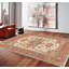 Serapi Hand Knotted Wool Oriental Area Rug in Ivory / Rust-799760224