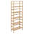 6-Tier Bamboo Shelf, Natural