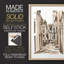 Blush Architecture Study VI Framed Print - Solid Wood-112352427