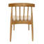 Chantilly 47cm H Polyester Blend Upholstered Slat Back Parsons Chair-70242742