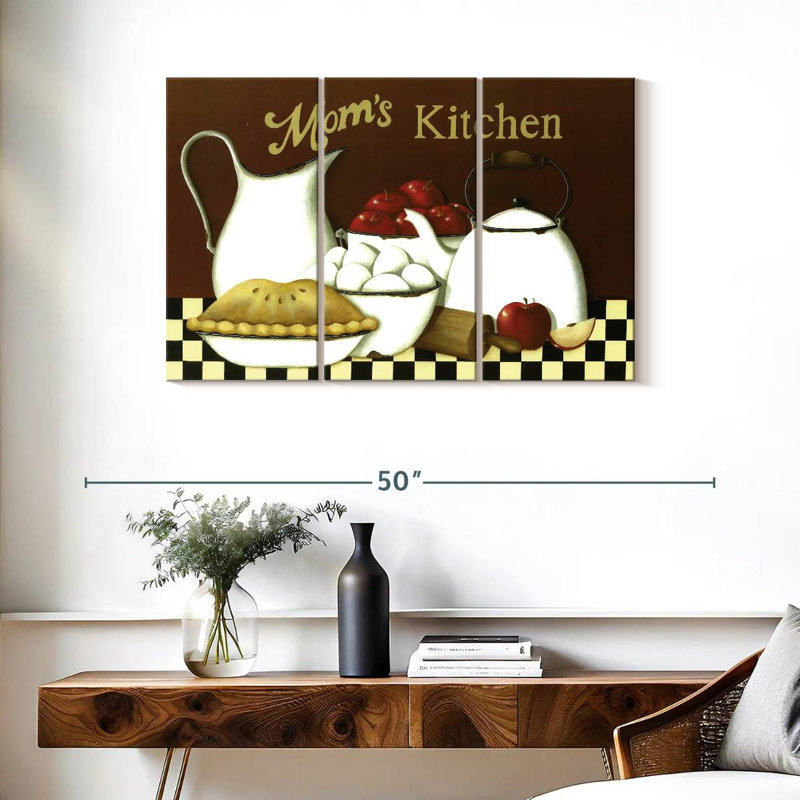 Kema Mom's Kitchen Wall Sign, 24" H x 38" W