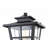 Lafayette 7 Inch Outdoor Post Light in Black