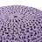 Bordeaux  Knitted Cotton Round Pouf