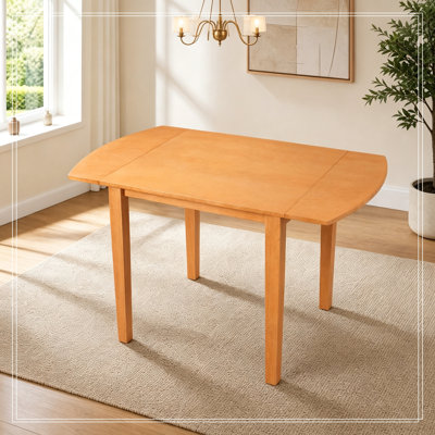 Extendable Dining Table with two drop leaf and sturdy legs