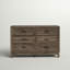 Commode double 6 tiroirs Anquenette