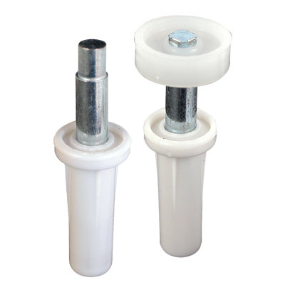 7/16 in., Bi-Fold Door Top Pivot and Guide Set (Pack of 2)