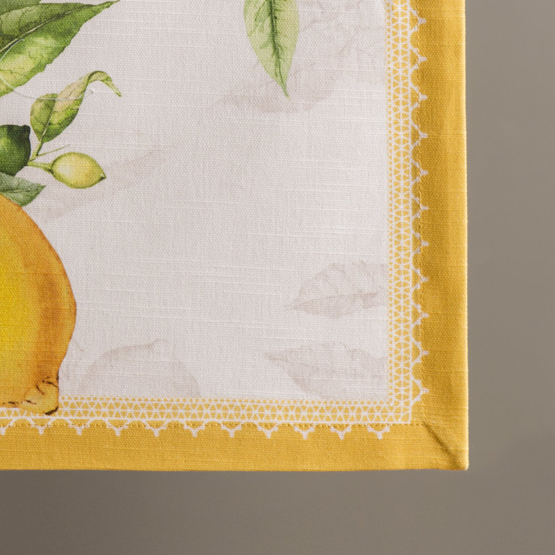 100% Cotton Table Runner, 72" L x 14.5" W