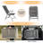 Allouez Aluminum Outdoor Lounge Chair