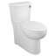 Toilette allongée à deux épaisseurs 1,28 GPF (économe en eau) avec EverClean Cadet 3 (siège inclus)