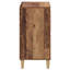  Sideboards 3 Pcs Black Oak 60 X 35 X 70 Cm Engineered Wood-108844958