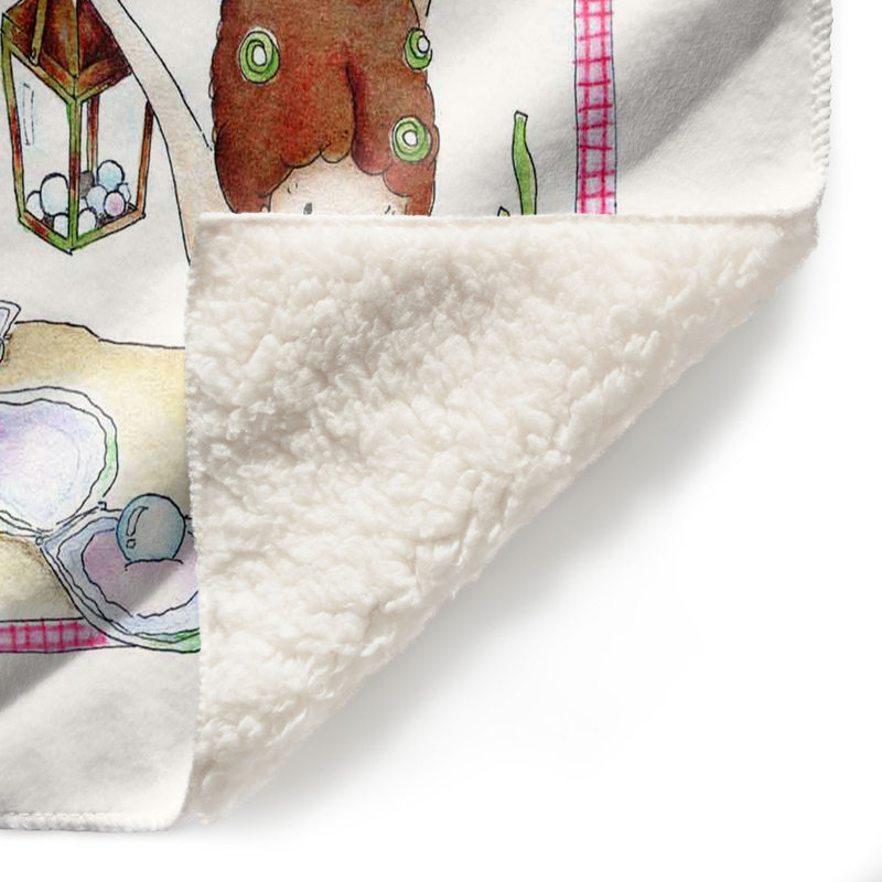  Couverture Mining Mermaid, 68 po x 80 po