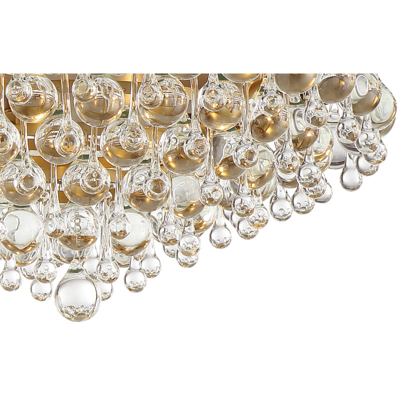 Eulah Flush Mount, Vibrant Bronze