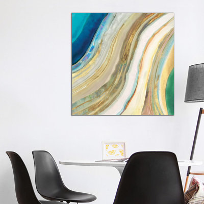 Agate I by PI Galerie - Wrapped Canvas Panoramic Painting
