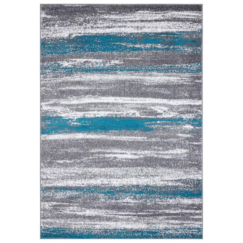 Elkmont Abstract Indoor Rug, Rectangle 5' x 7'