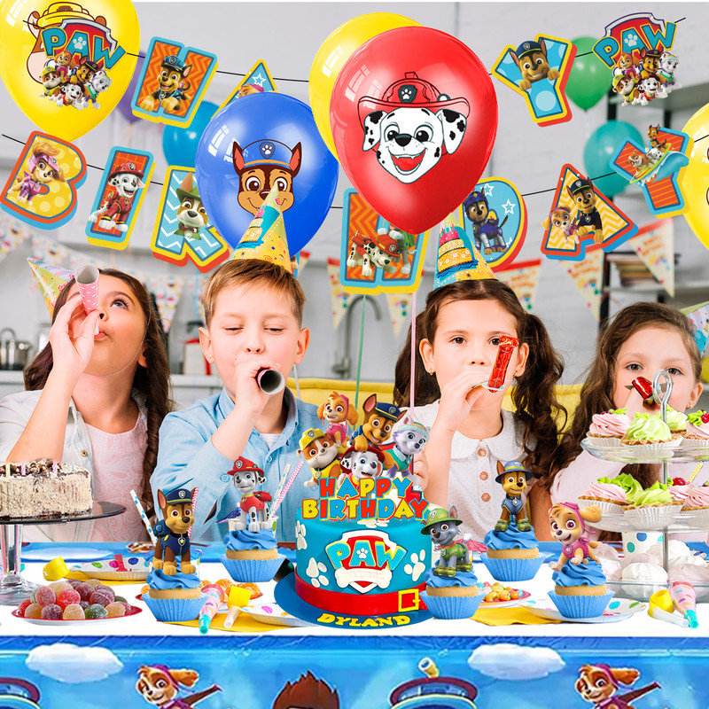 Paw Patrol Party Decorations, 29Pcs Paw Patrol Party Supplies