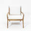 Ensemble de conversation d'extérieur en bois d'acacia pour 2 personnes avec coussins Chanon (ensemble de 3 pièces)-653170628