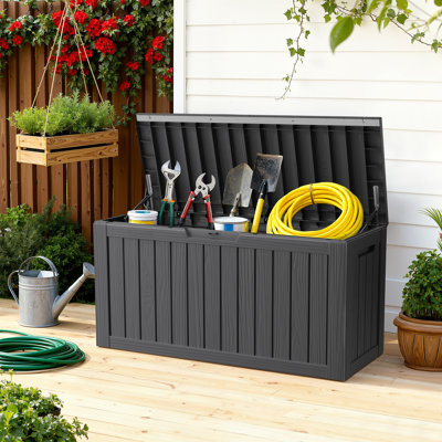 Coffre de terrasse imperméable: solution de rangement multifonctionnelle pour les espaces intérieurs et extérieurs