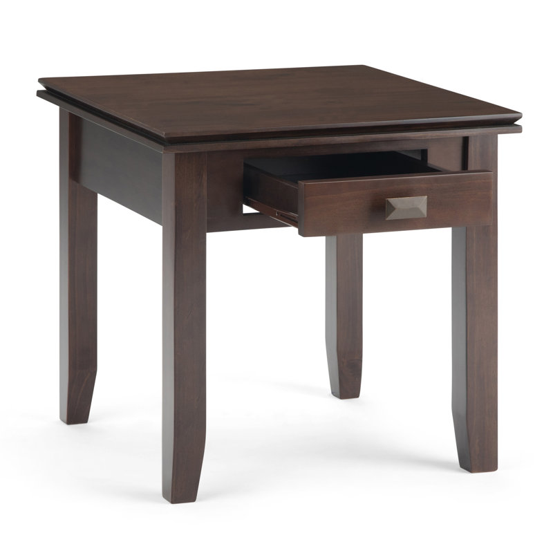 Modern - Table de bout - Brun tabac, Marron foncé
