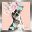 «Flower Chihuahua (Square)» par By Jodi - impression-1888500145-1888500150