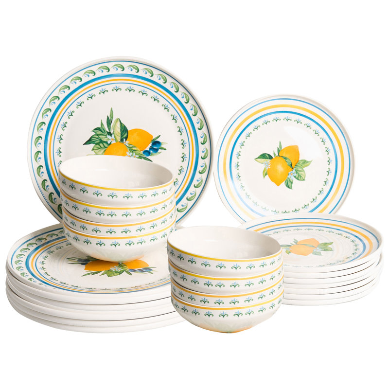 Porcelain China Dinnerware Set Piece - Service for 8