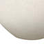 Lighting, H 16 po, lampe de table, abat-jour crème, céramique crème, contemporain