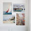 Vintage Coastal - ensemble de 4 reproductions sur toiles tendues-1035398861