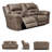 Stoneland 82'' Faux Leather Power Reclining Loveseat-70178315