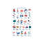 Nautical Alphabet - impression d'art graphique-52838531-52838532-52838545