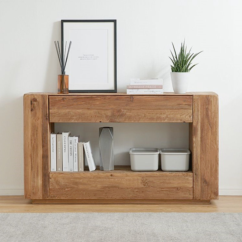 Console américaine de style rétro simple, H 29,5 po x l 51,2 po x P 15,7 po