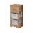 Canby Fully Assembled 3 Woven Basket Drawer Storage Unit