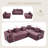 Modern Convertible Sleep Sofa