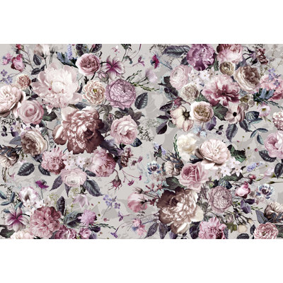 Jusztina Floral Wall Mural