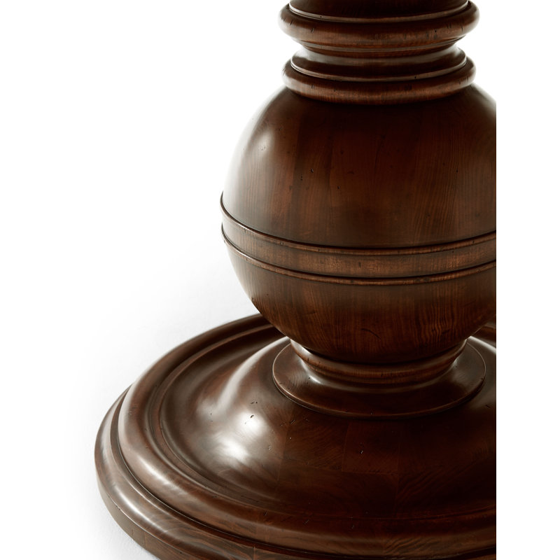 Brooksby Round Mahogany Wood Dining Table