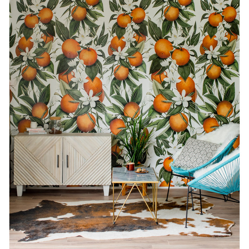 Floral Wallpaper, Pre-Pasted