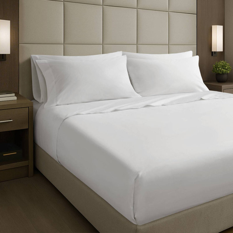 4-Piece Queen Luxury Cotton Sheet Set