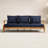 Clairmont Teakwood Patio Sofa-112272350