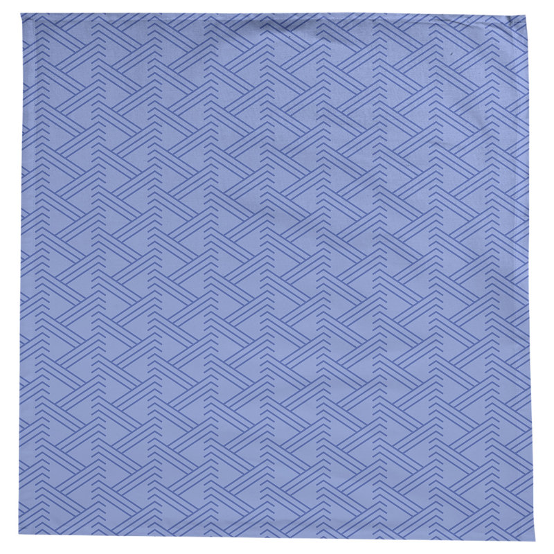 Classic Zig Zag Tablecloth, Blue