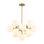 Lustre en forme de globe spoutnik 13 lumières Kohlmeier -128341928
