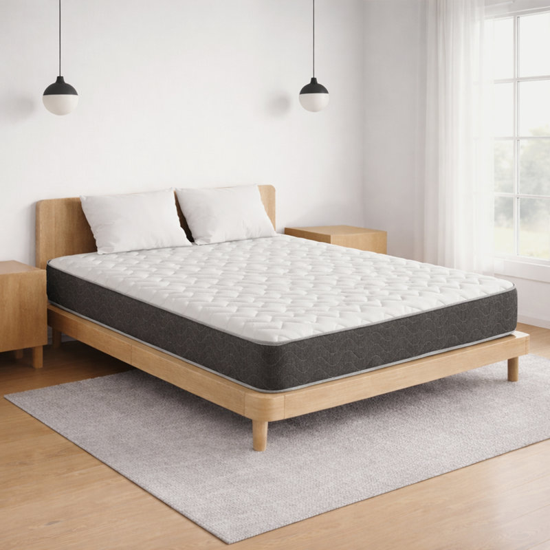 Piatto Memory Foam Open Coil Mattress, Small Single (2'6)