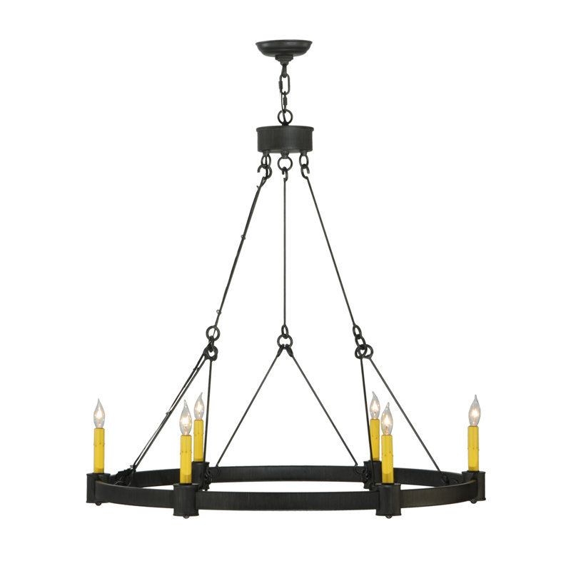 Rustic Lodge 6 - Light Chandelier