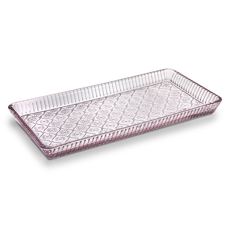 Claro Serving Tray, Pink