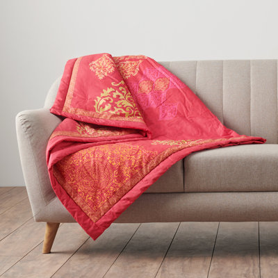 Maison d'Hermine Versailles 100% Cotton Throw Blanket - 60" X 80"