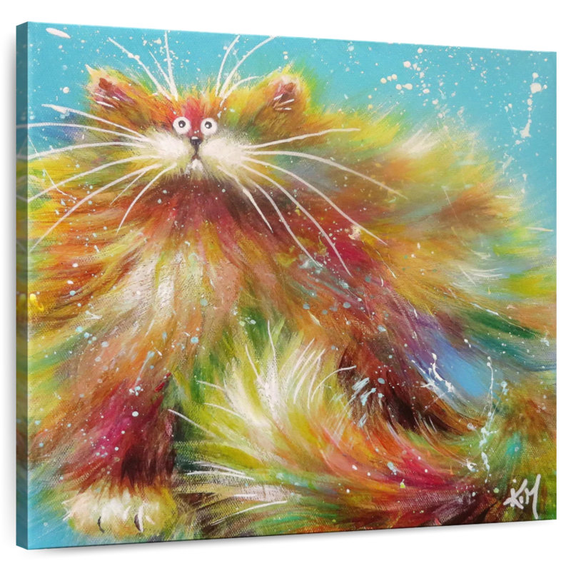 Brampt Kitty Calypso, 39" H x 39" W