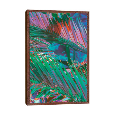 Palms of Paradise 1 Piece Wall Art on Canvas