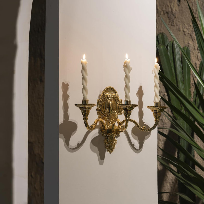 Metal Wall Mounted Candle Holder
