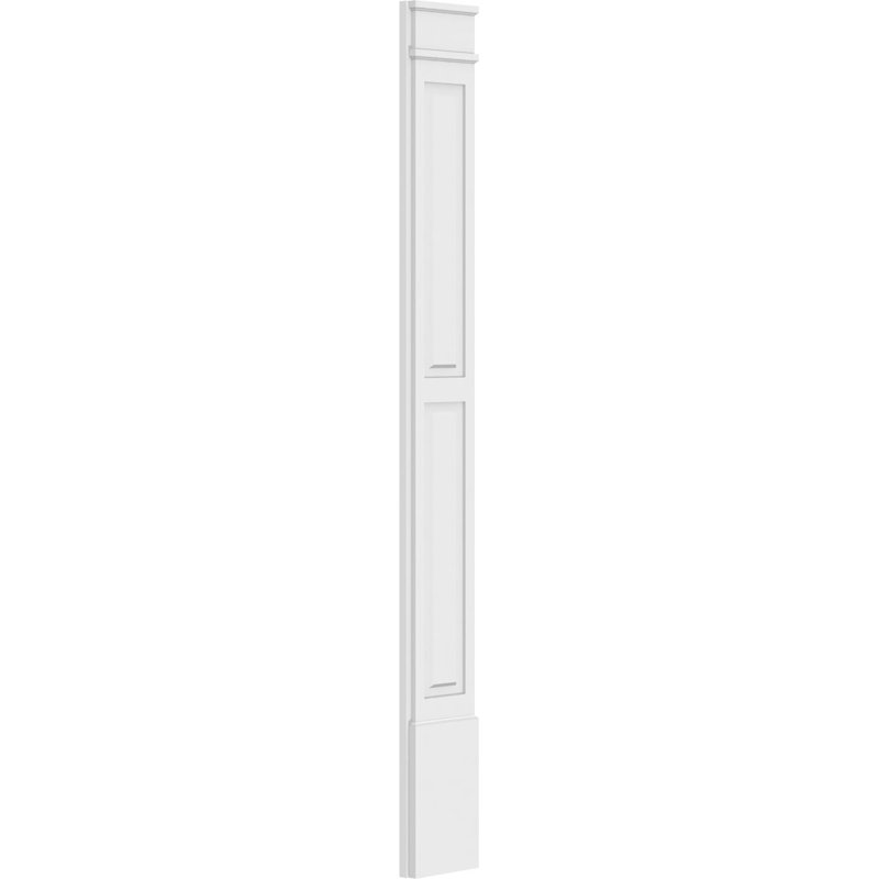 Pilastre en PVC TruCraft, 90 po, 10 po, Base et chapiteau décoratifs