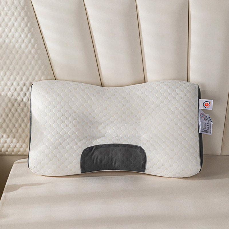 Bone-Shaped Knitted Cervical Neck Support Pillow