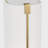 Thom Filicia 1 Light Bathroom Bedroom Wall Fixture  With White Linen Shade-112738074