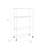 Steel Adjustable Height Shelving Unit with Wheels-1537080352-1537080356