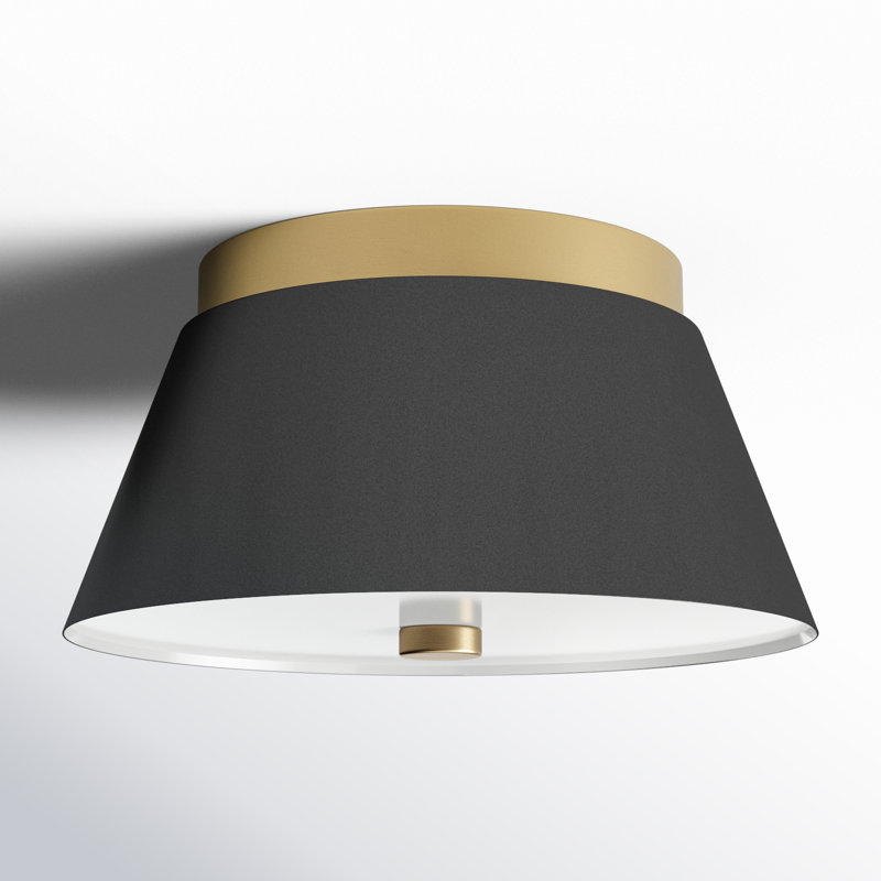 Wisteria Flush Mount, Black